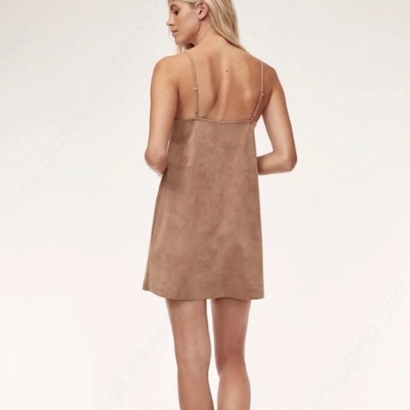 Wilfred | Aritzia NWT Suede Dress Size Large - Picture 4 of 12